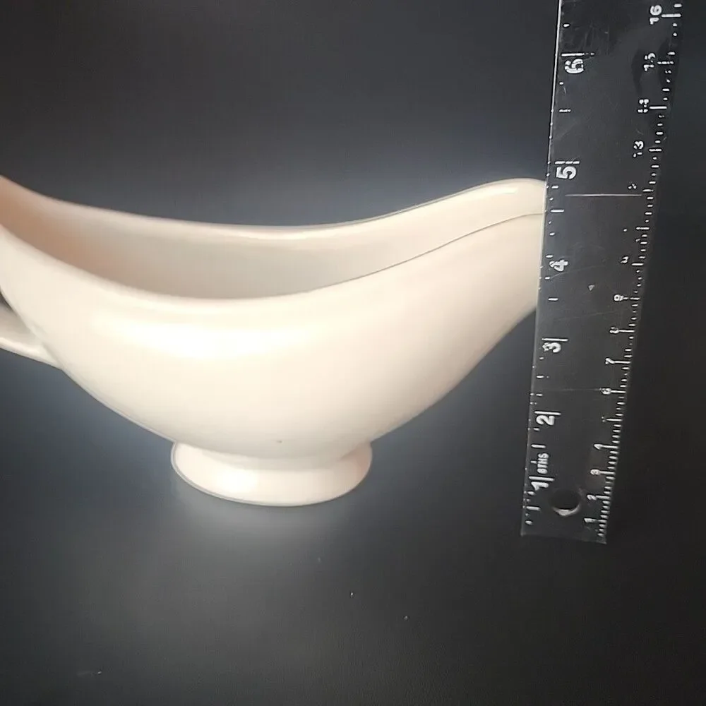 USQMC Military July 15th 1940 Jackson China Gravy Boat W431 QM #3258 WW II Era